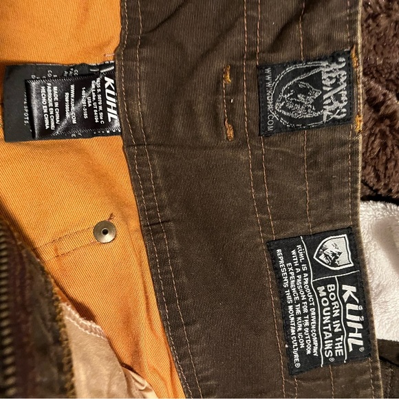 Kuhl kavas jeans 36x32, EUC, nonsmoking home, dark brown - Picture 4 of 6